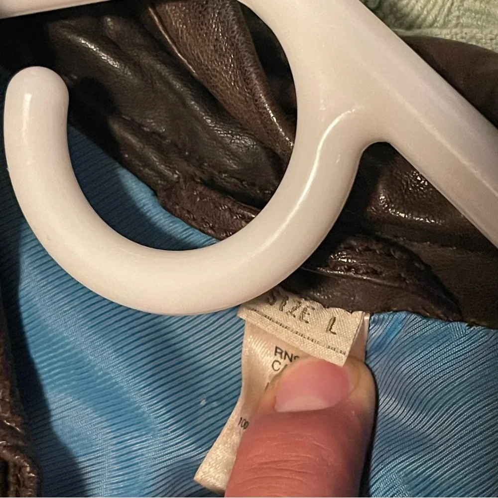 Diesel Vintage Multi-zip Sheep Leather Riders Jacket - Picture 12 of 12